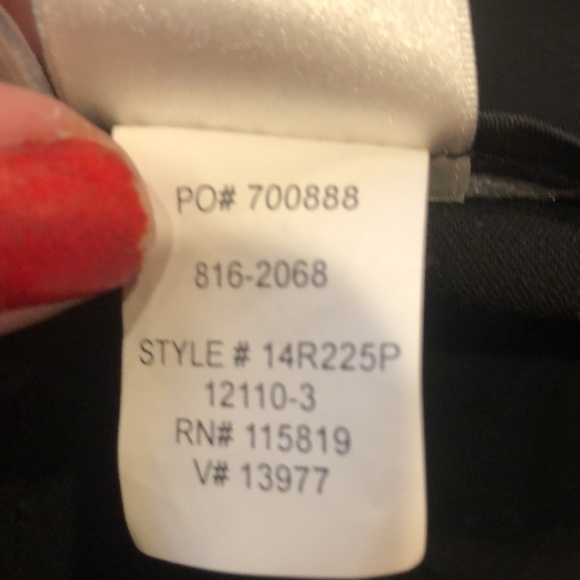 Worthington Stretch Black Bermuda Shorts - Picture 5 of 6